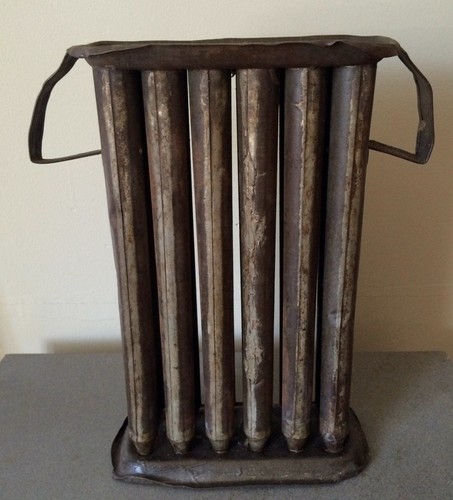 Antique primitive handmade tin - antique,