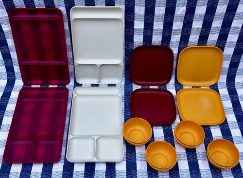 Tupperware divided trays - tupperware,