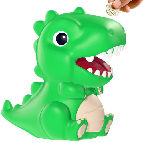 Dinosaur piggy bank - dinosaur, for