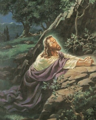 Print canvas christ - print, or