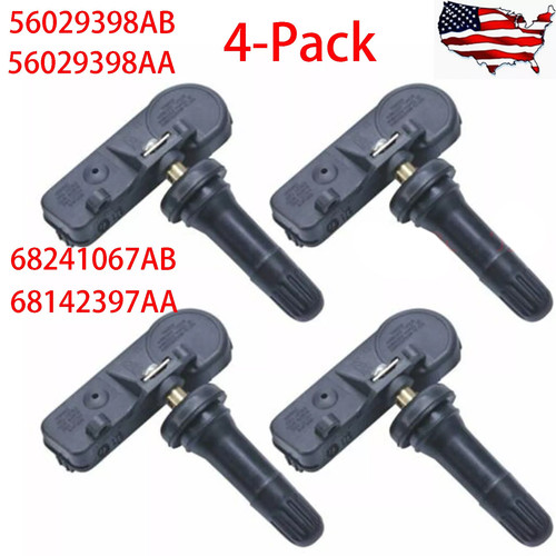4pcs set tire pressure sensor - 4pcs,