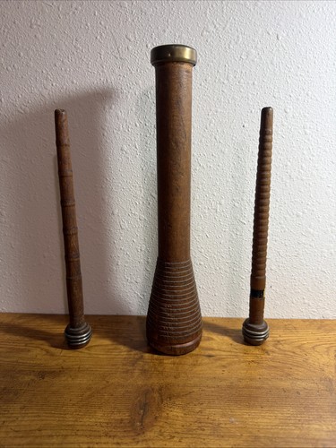 Vintage wooden beehive - 12",
