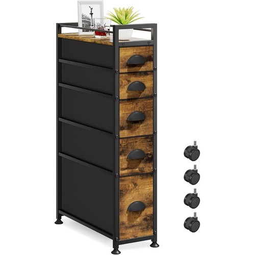 Narrow storage dresser fabric - narrow,