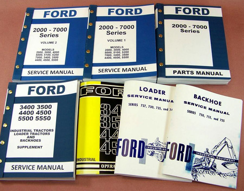 Ford 3400 3500 - loader, backhoe