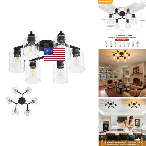 Yyt light semi flush - flush, mount