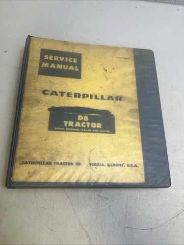 Cat caterpillar tractor - cat, d8