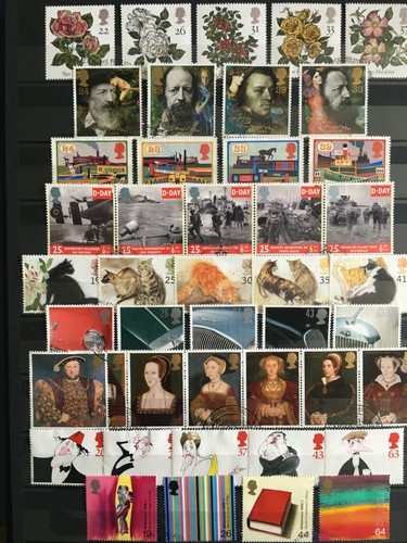 Stamps commemoratives fine - gb,