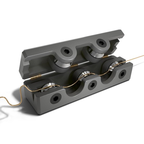 Wire straightener tool - wire,