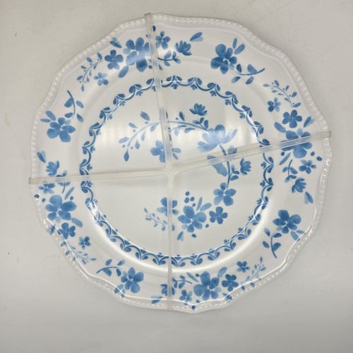 Sango blue floral - 4, melamine