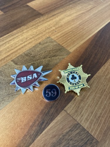 Club biker pin badges ace - 59,