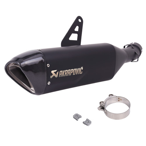 Carbon exhaust system muffler - exhaust,