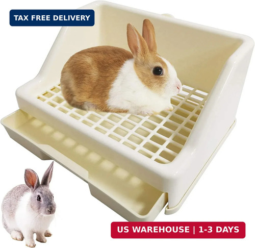 Rabbit litter box trainer - rabbit,
