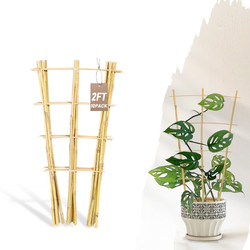 10pack bamboo trellis for - bamboo,