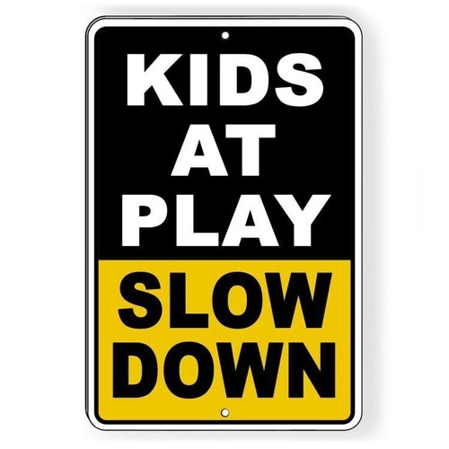 Kids play slow down - slow,