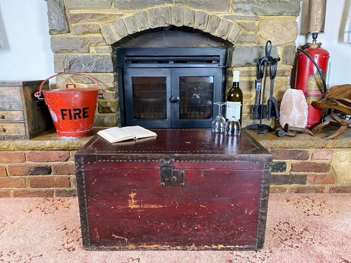 Old antique pine - antique, chest