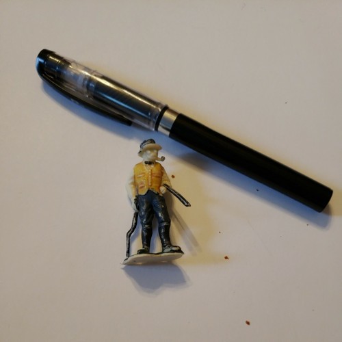 Toy plastic hunter - toy, figurine