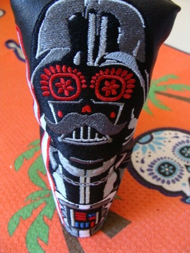 Sugar skull golf star - skull, wars