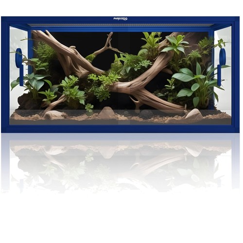 Gallon reptile tank with - 50,