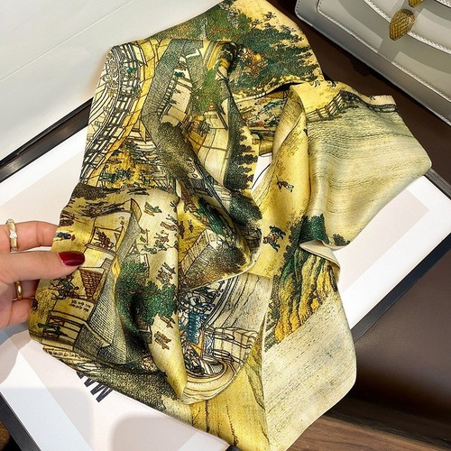Double sides 100 silk - sides, long