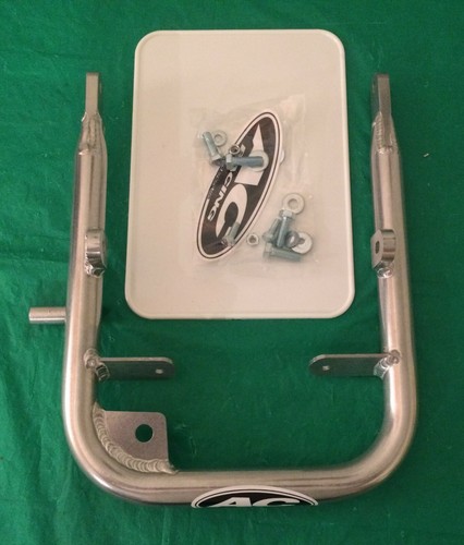 Racing aluminum rear grab - aluminum,
