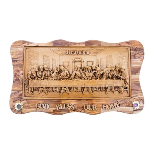 Last supper carved - supper,