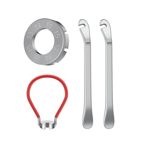 Bike spoke wrench tool kit - kit, 4