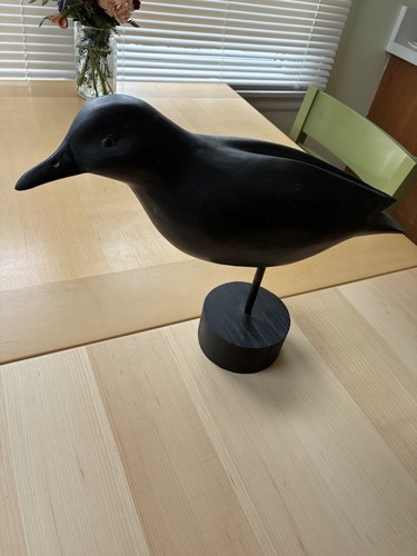 Bill goenne crow decoy - bill,