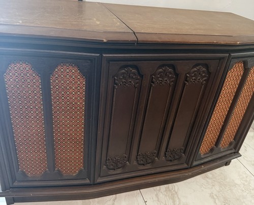 Vintage sears silvertone wood - vintage,