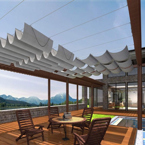 Patio 16l pergola - 3w, shade