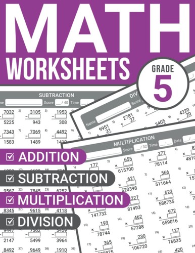 5th grade math worksheets - 5th,