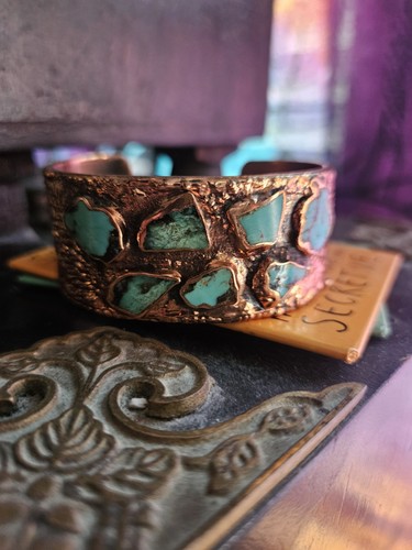 Solid copper vintage bell - solid,
