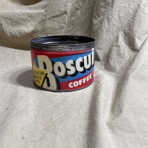 Vintage empty coffee tin - empty,