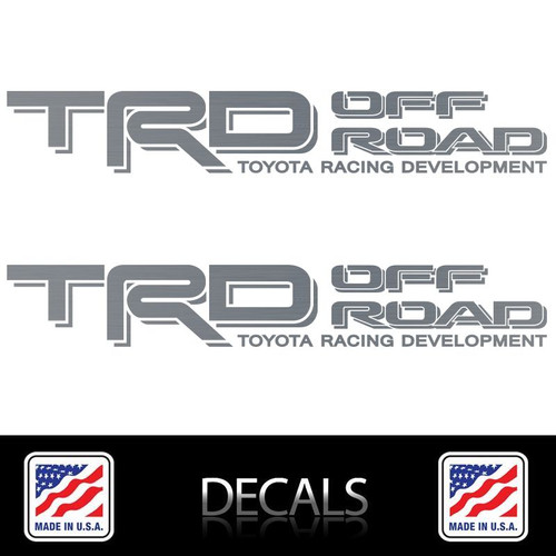 Trd off road decals - trd,
