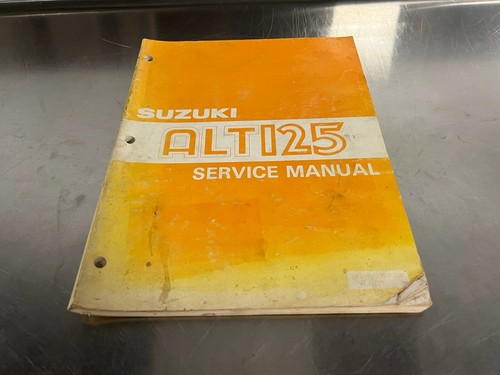 Suzuki alt125 owners manual - owners,