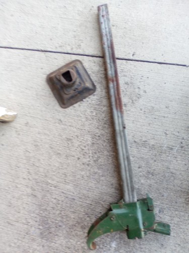 Vintage car bumper jack - vintage,