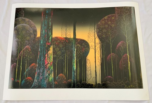 Eyvind earle serigraph - eyvind,