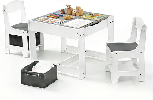 Wood toddler table and chair - toddler,