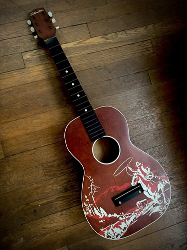 Sears silvertone guitar - silvertone, 1/2