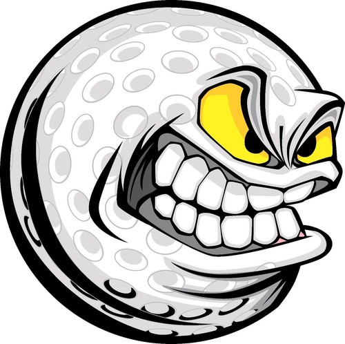 Mean golf ball vinyl usa - mean,