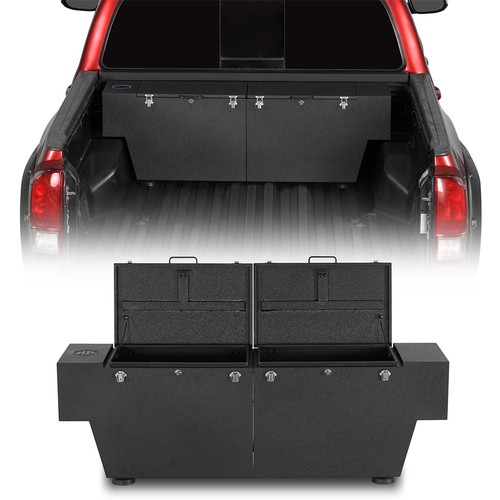 Truck bed steel tool box - bed,
