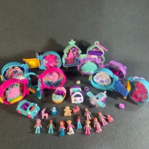 Polly pocket compacts keychain - polly,