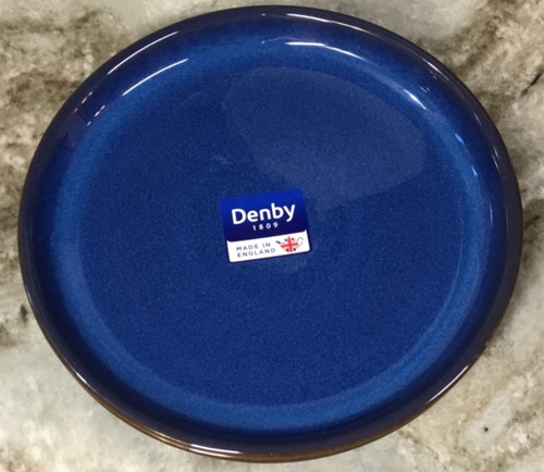 Denby imperial blue plates - denby, set