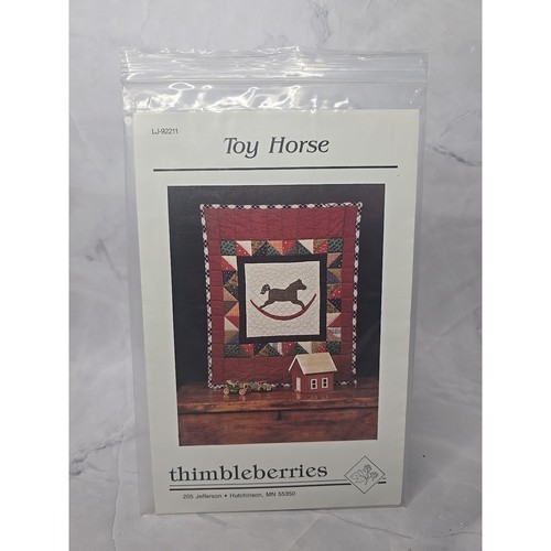 Thimbleberries toy horse - thimbleberries,