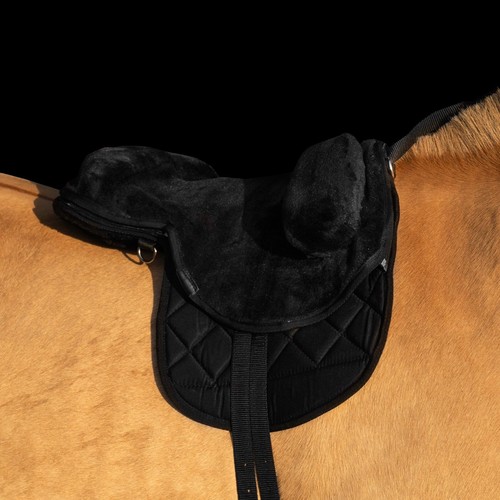 Barebackpad black horse saddle - barebackpad,