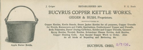 1906 bucyrus copper - 1906,