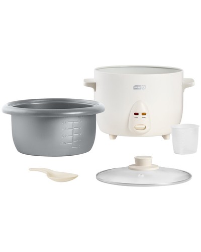 Dash family rice cooker - cooker, white