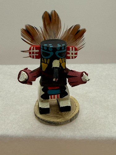 Mini hopi kachina - kachina, black