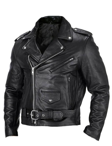 Men motorcycle leather - motorcycle,