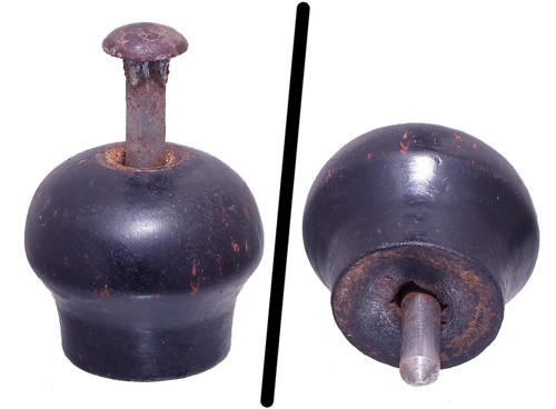 Orig front knob - orig., simmons