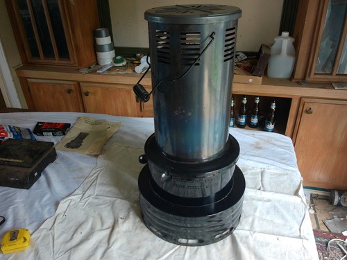 Antique parlor stove kerosene - antique,